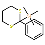 Silane, trimethyl(2-phenyl-1,3-dithian-2-yl)-