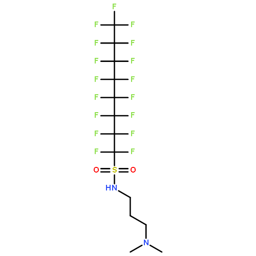 1-Octanesulfonamide,N-[3-(dimethylamino)propyl]-1,1,2,2,3,3,4,4,5,5,6,6,7,7,8,8,8-heptadecafluoro-