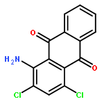 9,10-Anthracenedione,1-amino-2,4-dichloro-