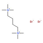 N,N,N,N',N',N'-hexamethyl-N,N'-butan-1,4-diyldiammonium dibromide