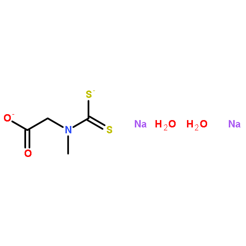 N-(DITHIOCARBOXY)SARCOSINE, DISODIUM SALT, DIHYDRATE