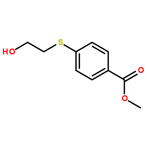 Benzoic acid, 4-[(2-hydroxyethyl)thio]-, methyl ester