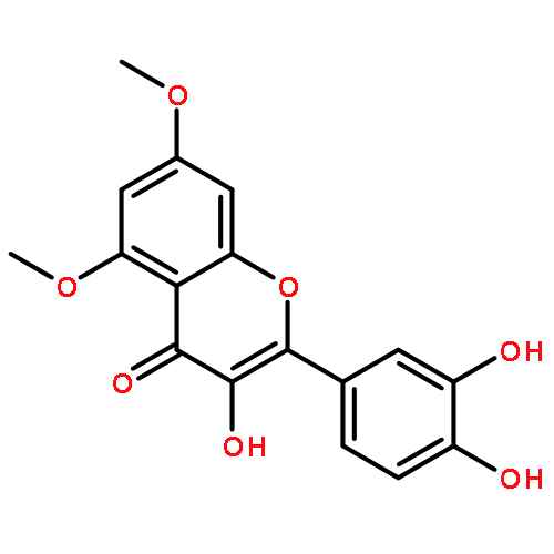 2-(3,4-dihydroxyphenyl)-3-hydroxy-5,7-dimethoxy-4H-chromen-4-one