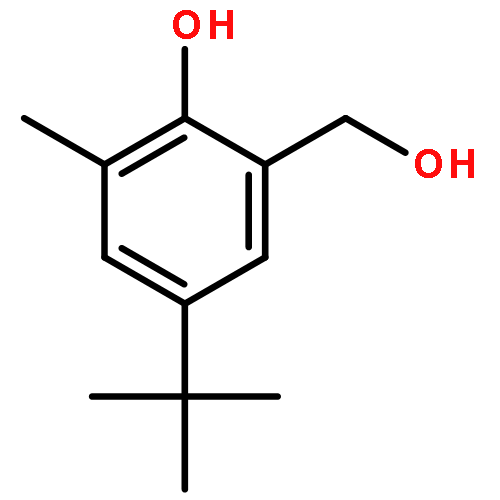 Benzenemethanol, 5-(1,1-dimethylethyl)-2-hydroxy-3-methyl-