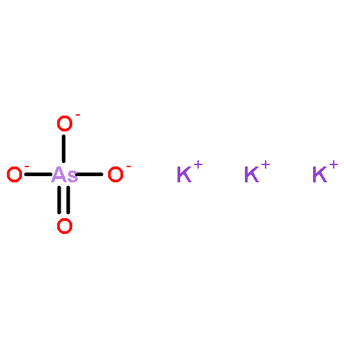 Arsenic acid (H3AsO4),tripotassium salt (8CI,9CI)