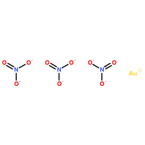 Nitric acid, gold(3+)salt (8CI,9CI)