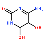 2(1H)-Pyrimidinone,4-amino-5,6-dihydro-5,6-dihydroxy-