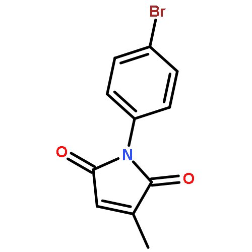 1H-Pyrrole-2,5-dione, 1-(4-bromophenyl)-3-methyl-