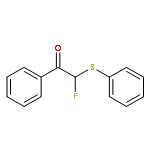 2-FLUORO-1-PHENYL-2-PHENYLSULFANYLETHANONE