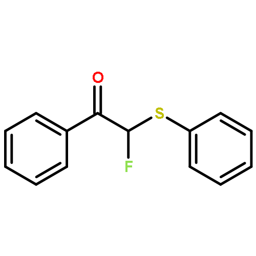 2-FLUORO-1-PHENYL-2-PHENYLSULFANYLETHANONE