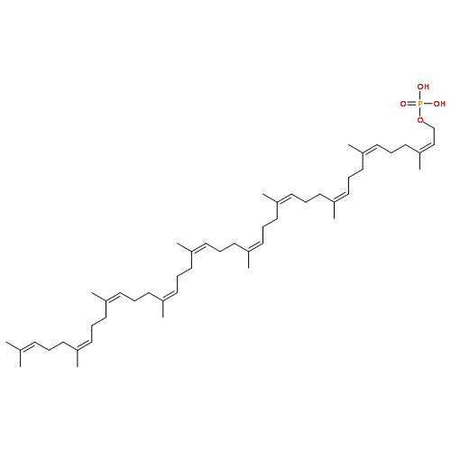 2,6,10,14,18,22,26,30,34,38-Tetracontadecaen-1-ol,3,7,11,15,19,23,27,31,35,39-decamethyl-, 1-(dihydrogen phosphate),(2Z,6Z,10Z,14Z,18Z,22Z,26Z,30Z,34Z)-