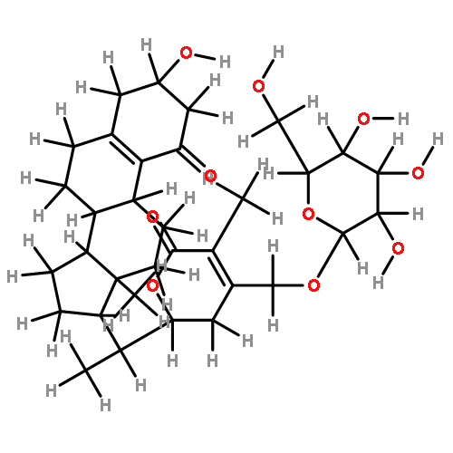 28-O-beta-D-glucopyranosyl-3beta-hydroxy-1-oxo-19-norwitha-5-(10),24-dienolide