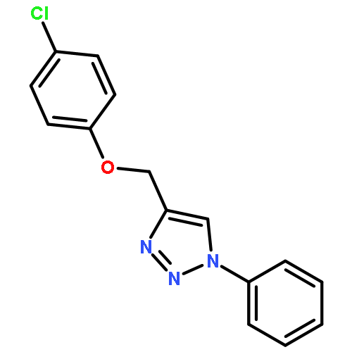 4-[(4-chlorophenoxy)methyl]-1-phenyl-1H-1,2,3-triazole