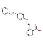 Benzoic acid, 2-[3-[4-(phenylazo)phenyl]-1-triazenyl]-