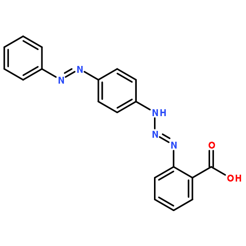 Benzoic acid, 2-[3-[4-(phenylazo)phenyl]-1-triazenyl]-