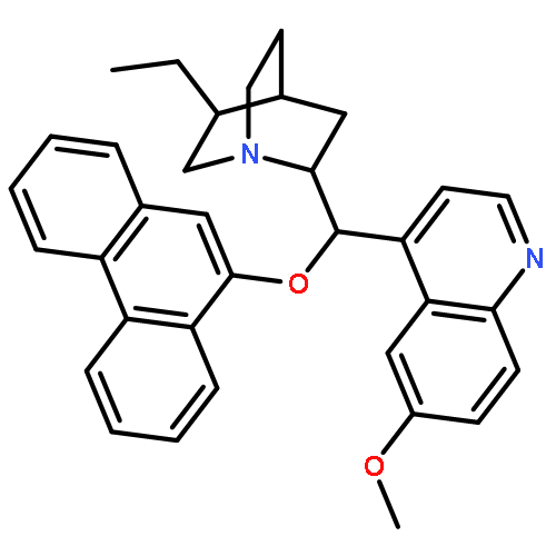 (2S,4S,5R)-5-Ethyl-2-((R)-(6-methoxyquinolin-4-yl)(phenanthren-9-yloxy)methyl)quinuclidine