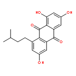 1,3,6-trihydroxy-8-(3-methylbutyl)anthraquinone