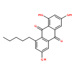 9,10-Anthracenedione,1,3,6-trihydroxy-8-pentyl-