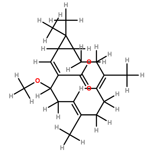 5alpha-methoxy-1betaH,2alphaH-casba-3Z,7E,11E-trien-18-oic acid