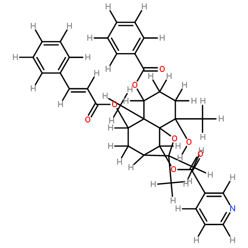 9-O-trans-cinnamoyl-9-debenzoylregelidine