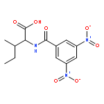 D-Isoleucine, N-(3,5-dinitrobenzoyl)-