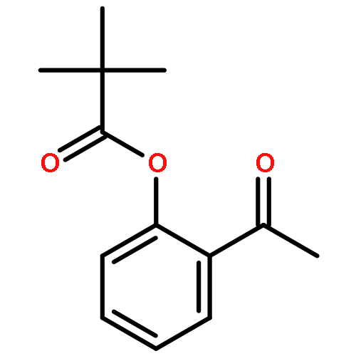 Propanoic acid, 2,2-dimethyl-, 2-acetylphenyl ester