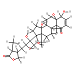 (20S,22R,24S,25R)-5beta,6beta-epoxy-4beta,14alpha,17beta,20,22-pentahydroxy-1-oxoergosta-2-en-26,28-olide