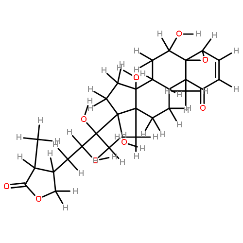 (20S,22R,24S,25R)-4beta,5beta-epoxy-6alpha,14alpha,17beta,20,22-pentahydroxy-1-oxoergosta-2-en-26,28-olide