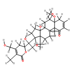 (20S,22R)-6beta,14alpha,17beta,20,28-pentahydroxy5a-methoxy-1-oxowitha-2,24-dien-26,22-olide