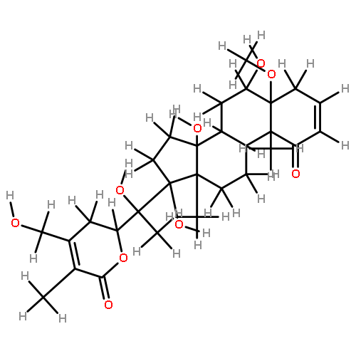 (20S,22R)-6beta,14alpha,17beta,20,28-pentahydroxy5a-methoxy-1-oxowitha-2,24-dien-26,22-olide