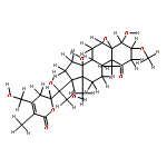 (20S,22R)-5beta,6beta-epoxy-4beta,14alpha,17b,20,28-pentahydroxy-3b-methoxy-1-oxowitha-24-en-26,22-olide