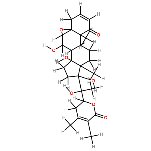 (20S,22R)-5beta,6beta-epoxy-7beta,14alpha,17beta,20-tetrahydroxy-1-oxowitha-2,24-dien-26,22- olide