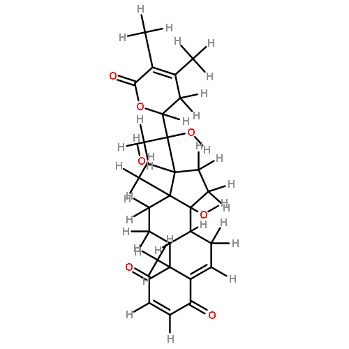 (20S,22R)-14alpha,17beta,20-trihydroxy-1,4-dioxowitha-2,5,24-trien-26,22-olide