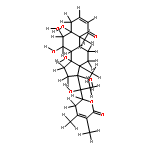 (20S,22R)-5alpha,6beta,7beta,14alpha,17beta,20-hexahydroxy-1-oxowitha-2,24-dien-26,22-olide