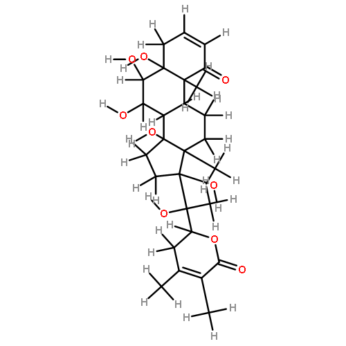 (20S,22R)-5alpha,6beta,7beta,14alpha,17beta,20-hexahydroxy-1-oxowitha-2,24-dien-26,22-olide