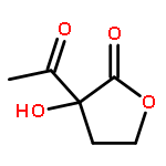 2(3H)-Furanone, 3-acetyldihydro-3-hydroxy- (9CI)