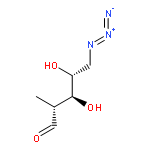 D-Ribose, 5-azido-2,5-dideoxy-2-methyl-