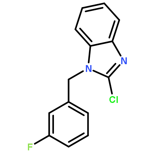 2-Chloro-1-(3-fluoro-benzyl)-1H-benzoimidazole