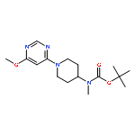 [1-(6-Methoxy-pyrimidin-4-yl)-piperidin-4-yl]-methyl-carbamic acid tert-but yl ester