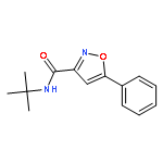 5-Phenyl-isoxazole-3-carboxylic acid tert-butylamide