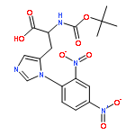 L-Histidine, N-[(1,1-dimethylethoxy)carbonyl]-3-(2,4-dinitrophenyl)-