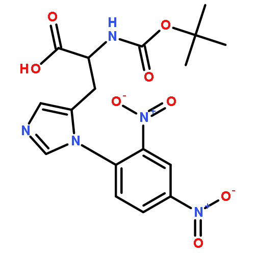 L-Histidine, N-[(1,1-dimethylethoxy)carbonyl]-3-(2,4-dinitrophenyl)-