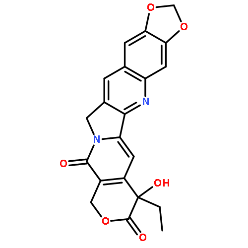 (7S)-7-ethyl-7-hydroxy-10H-1,3-Dioxolo[4,5-g]pyrano[3',4':6,7]indolizino[1,2-b]quinoline-8,11(7H,13H)-dione