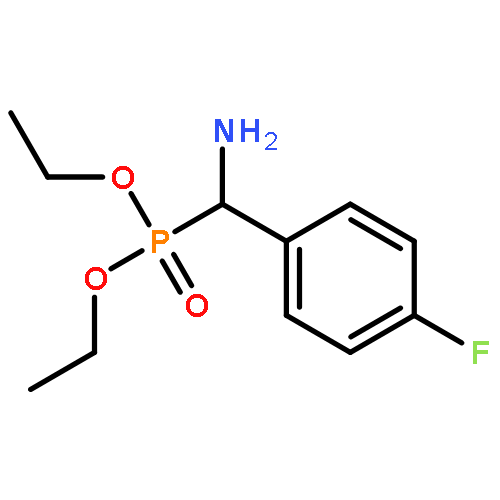 Phosphonic acid, [amino(4-fluorophenyl)methyl]-, diethyl ester