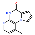 1-methyl-Pyrido[2,3-e]pyrrolo[1,2-a]pyrazin-6(5H)-one