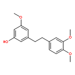 Phenol, 3-[2-(3,4-dimethoxyphenyl)ethyl]-5-methoxy-