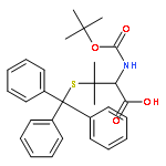 (R)-2-((tert-Butoxycarbonyl)amino)-3-methyl-3-(tritylthio)butanoic acid