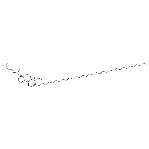 Cholest-5-ene, 3-(triacontyloxy)-, (3b)-