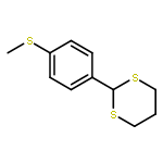 1,3-Dithiane, 2-[4-(methylthio)phenyl]-