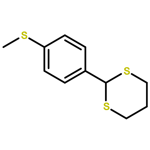 1,3-Dithiane, 2-[4-(methylthio)phenyl]-